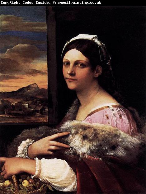 Sebastiano del Piombo A Young Roman Woman
